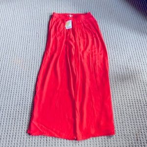 Anthropologie palazzo pants - CORAL